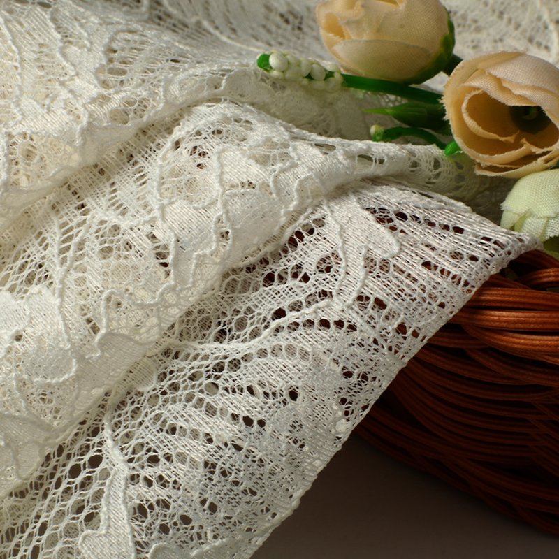 Lace Fabric Floral All-Over Polyester Wholesale Supplier 4